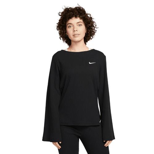 Se Nike Sportswear Ribbed Jersey Long Sleeve top S - Trænings T-shirts Bomuld hos Magasin ved Magasin