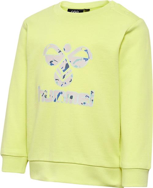 Se Hummel Hmllime Sweatshirt Str 3 år / 98 cm - Grøn Sweatshirts hos Magasin ved Magasin