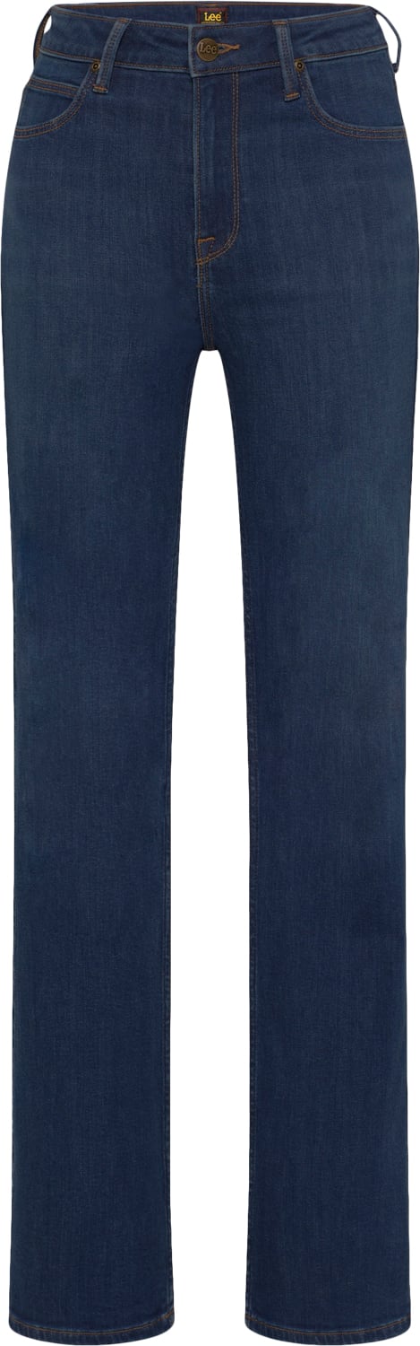 Lee Breese Boot Kvinde Blå Jeans Str 26/29 - Denim hos Magasin