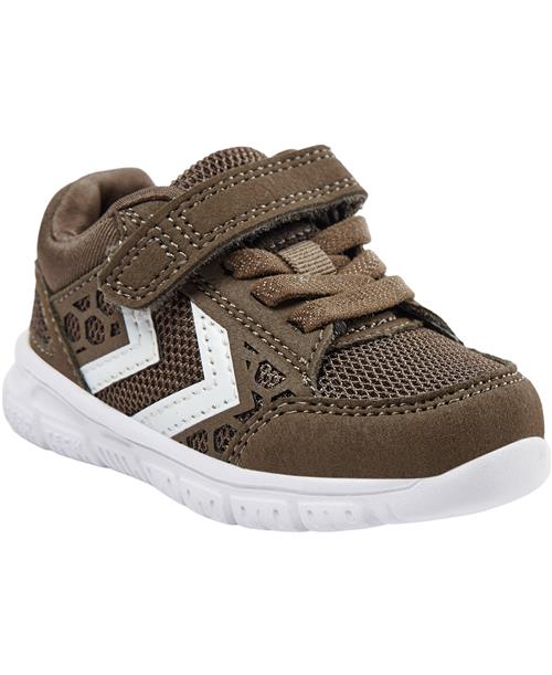 Hummel Crosslite Sneaker Infant Chocolate Chip Sneakers Str 22 - hos Magasin