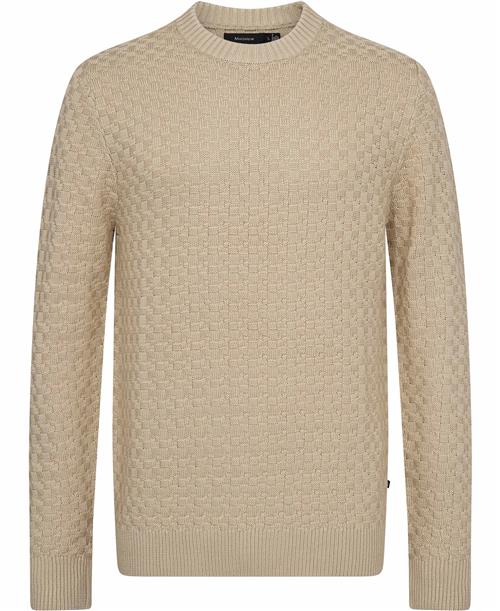 Se Matinique Matriton Mand Oyster Gray Sweaters Regular Fit Str XL - hos Magasin ved Magasin