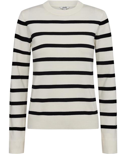 mbyM Canam Kvinde Sugar Black Stripe Sweaters Str XS - hos Magasin