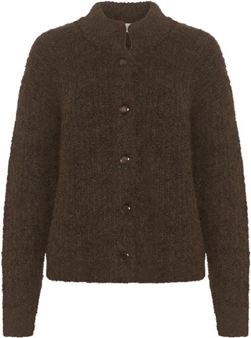 Se Kaffe Kaane Knit Cardigan Kvinde Java Melange Cardigans Str S - hos Magasin ved Magasin