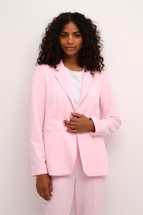 Kaffe Kasakura Blazer Kvinde Pink Mist Blazere Str 46 - hos Magasin