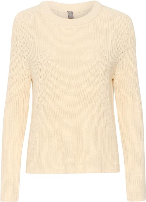 Culture Cucapella Pullover Kvinde Whitecap Sweaters Str L - hos Magasin