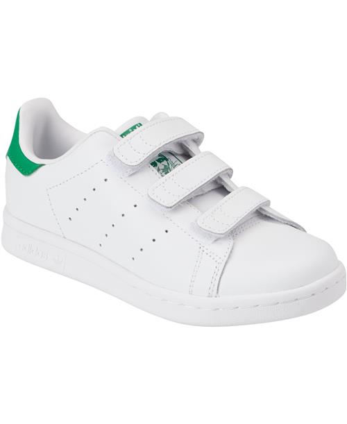 adidas Originals Stan Smith Velcrosneaker Hvid Sneakers Str 30 - hos Magasin