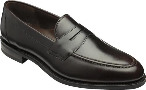 Loake Imperial Dark Brown Mand Dark Brown Loafers Str 45 - hos Magasin