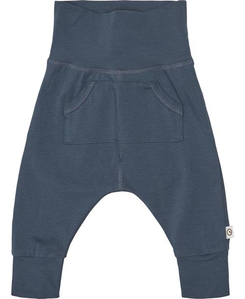 Müsli by Green Cotton Cozy me Pocket Pants boy Str 98 - Midnight Bukser Bomuld hos Magasin