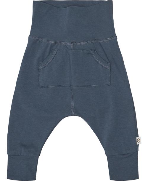 Müsli by Green Cotton Cozy me Pocket Pants boy Str 86 - Midnight Bukser Bomuld hos Magasin