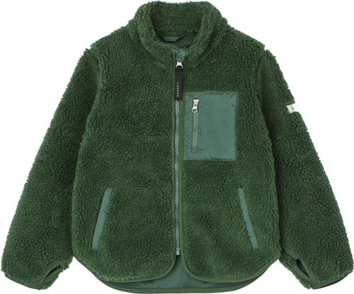 Liewood Nolan Jacket Str 116 - Garden Green Fleece hos Magasin