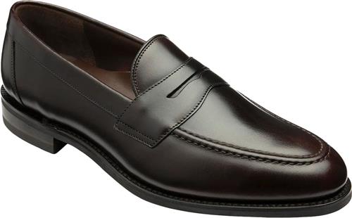 Loake Imperial Dark Brown Mand Dark Brown Loafers Str 43,5 - hos Magasin