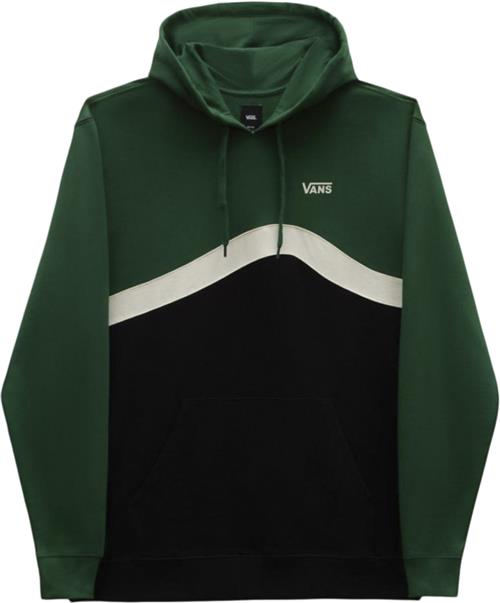 Vans Sidestripe Block PO Mand Black/eden Hoodies Str S - Bomuld hos Magasin