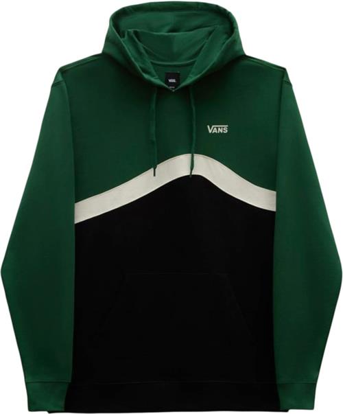 Vans Sidestripe Block PO Mand Black/eden Hoodies Str XS - Bomuld hos Magasin