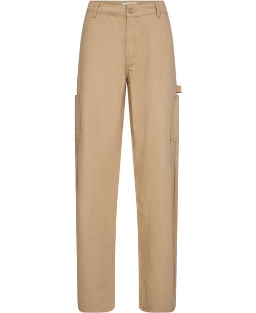 Sofie Schnoor Trousers Kvinde Beige Bukser Med Lige Ben Str L - hos Magasin