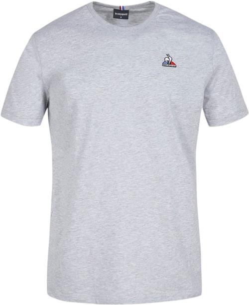 Le Coq Sportif ESS TEE SS N°3 M Gris Chiné CL Mand Ingen Kortærmede T-shirts Str XL - Bomuld hos Magasin