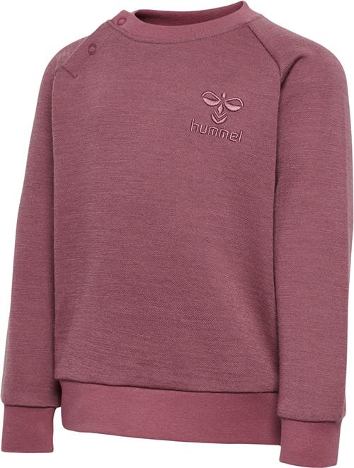 Hummel Hmlwulbato Sweatshirt Str 6 år / 116 cm - Rosa Sweatshirts hos Magasin