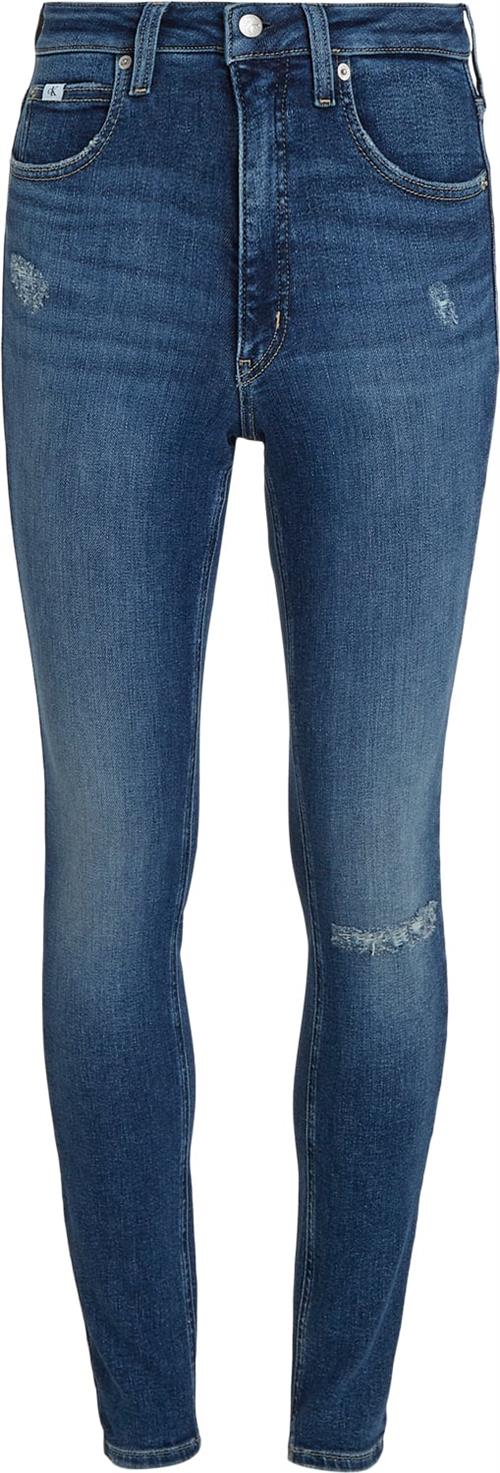 Se Calvin Klein High Rise Skinny Kvinde 1bj Skinny Jeans Str 26/32 - hos Magasin ved Magasin