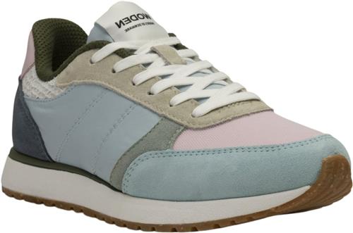 Se Woden Ronja Kvinde Ice Blue Multi Sneakers Str 39 - hos Magasin ved Magasin