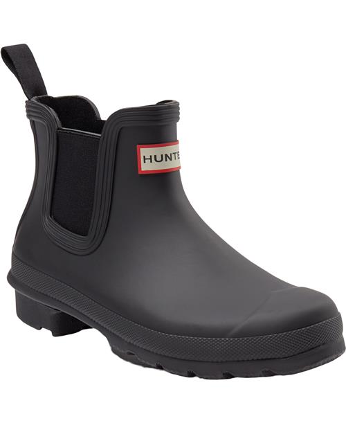 Se Hunter Womens Original Chelsea Kvinde Black Gummistøvler Str 40/41 - Polyester hos Magasin ved Magasin