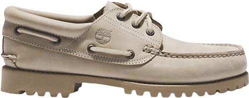 TIMBERLAND 3 eye lug Handsewn Boat Mand Lemon Pepper Sejlersko Str 8.5 - Gummi hos Magasin