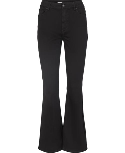 Magasin du Nord Collection Magasin Luna 1O Kvinde Black Flared Jeans Str L Bomuld