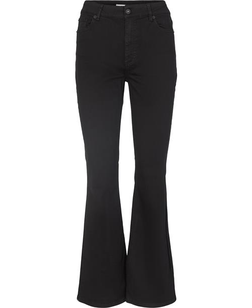 Magasin du Nord Collection Magasin Luna 1O Kvinde Black Flared Jeans Str XL Bomuld