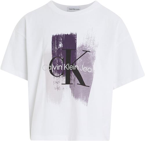 Calvin Klein Short Sleeve Tshirt Str 12 år - Yaf Kortærmede T-shirts Bomuld hos Magasin