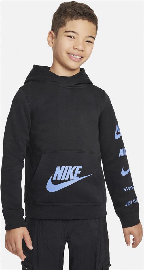 Nike Sportswear Standard Issue Fleece Haettetroje 128-137 / S - Sweatshirts & Hættetrøjer hos Magasin