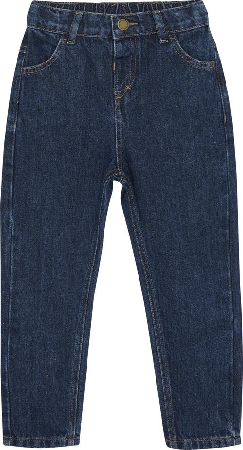 En Fant Jeans Str 122 - Dark Blue Denim Bukser hos Magasin