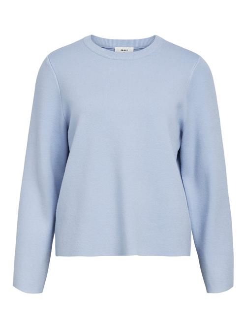 Se Object Objreynard Square Sleeve Oneck NOO Kvinde Brunnera Blue Langærmede T-shirts Str XS - hos Magasin ved Magasin