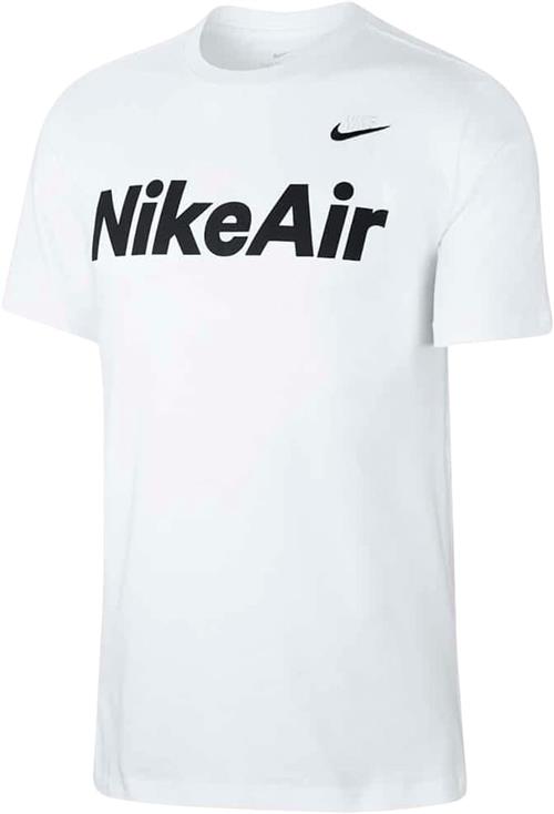 Se Nike Nike AIR Men's Tshirt Mand Black Kortærmede T-shirts Str XL - Bomuld hos Magasin ved Magasin