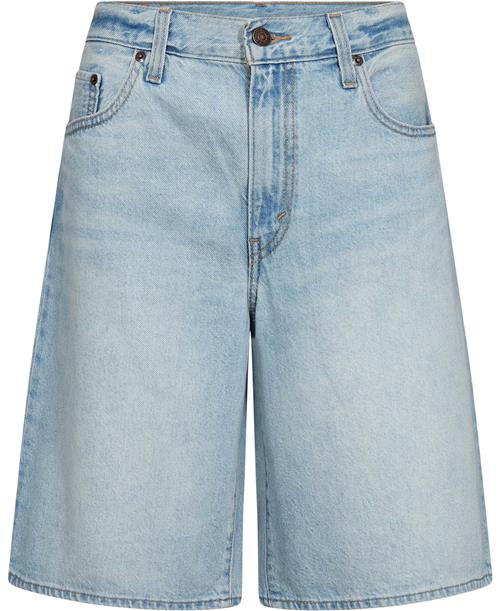 Levi's Baggy DAD Jort Pick Sides Shor Kvinde Blå Denim Shorts Str 30 - hos Magasin