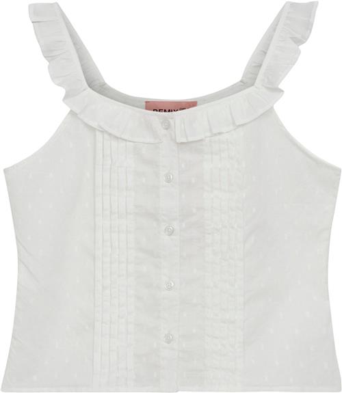 Se Designers Remix Girls G Velma Top Kvinde Hvid Tanktoppe Str 140 cm / 10 år - hos Magasin ved Magasin