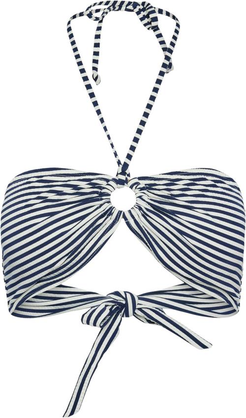 Pieces Pcatrine TIE Bikini TOP SWW Bikinitoppe Str XS - hos Magasin