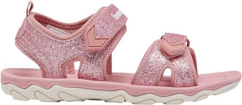 Se Hummel Sport Glitter Sandaler Pink Sandaler & Badesko Str 30 - hos Magasin ved Magasin