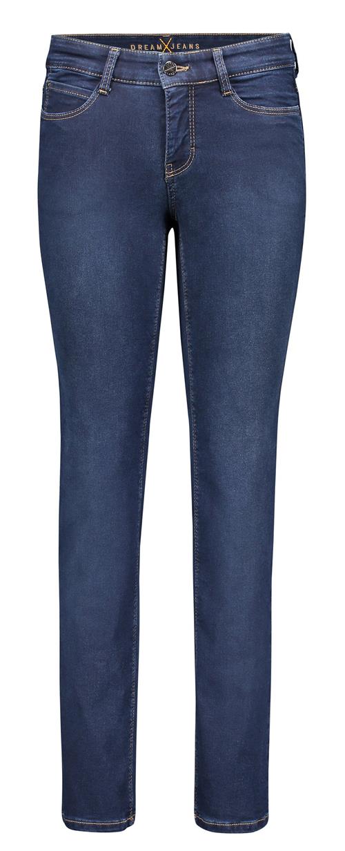 MAC Jeans Dream Kvinde Blå Skinny Jeans Str W34 / L30 - Denim hos Magasin