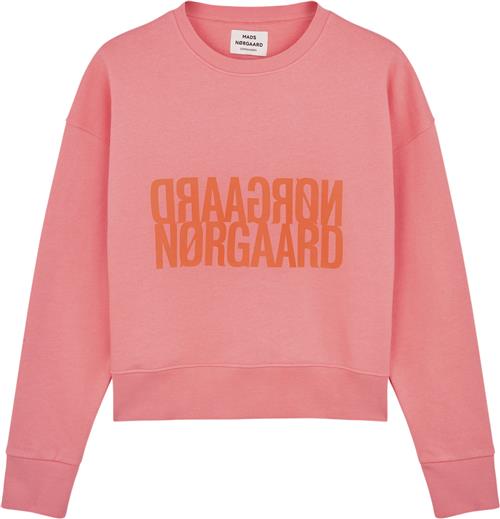 Mads Nørgaard - Copenhagen Organic Sweat Tilvina Sweatshirt Kvinde Lyserød Sweatshirts Str L - hos Magasin