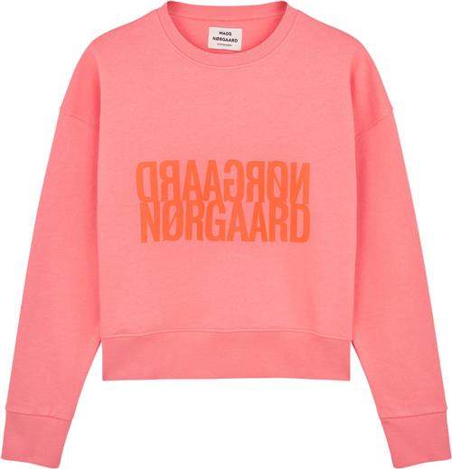 Mads Nørgaard - Copenhagen Organic Sweat Tilvina Sweatshirt Kvinde Lyserød Sweatshirts Str XXXL - hos Magasin