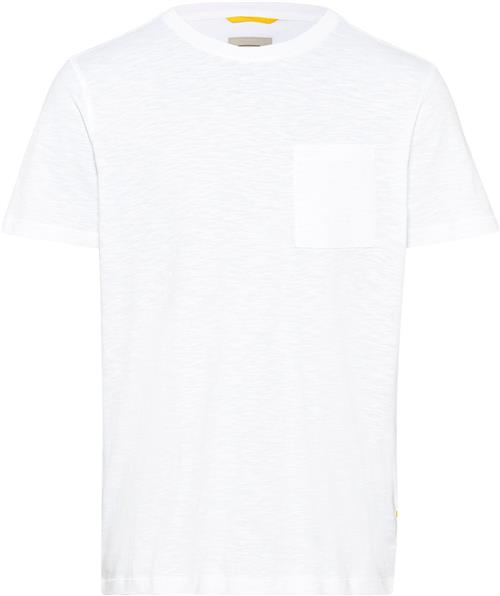 Camel Active NOS Tshirt Mand White Kortærmede T-shirts Str XL - Bomuld hos Magasin