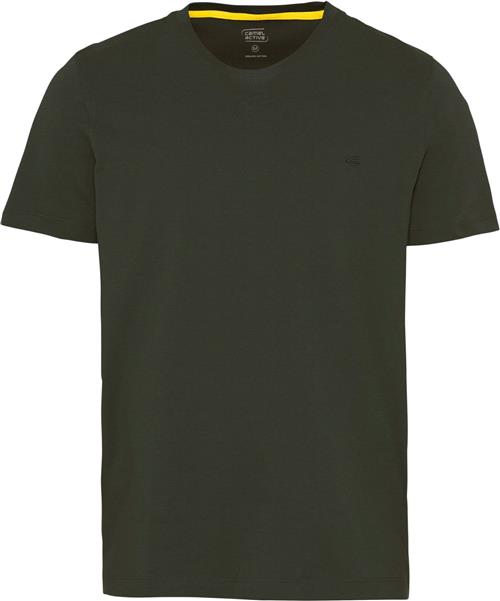 Camel Active NOS Tshirt 1/2 Arm Mand Leaf Green Kortærmede T-shirts Str XL - Bomuld hos Magasin