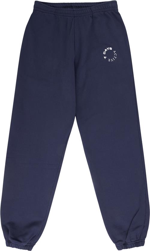 7 Days Active Organic Sweat Pants Kvinde 358 Navy Sweatpants Str L - hos Magasin