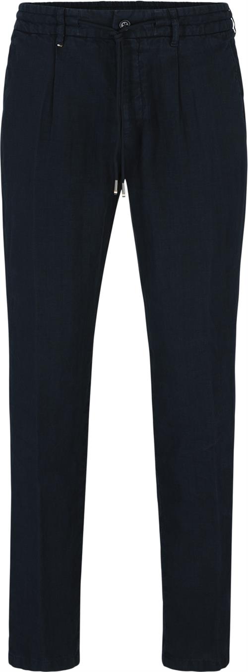 Se BOSS Cgenius-d-rds-242f Mand Dark Blue Chinos Str 48 - hos Magasin ved Magasin