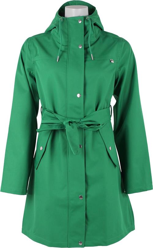 Danefæ Rainlover Raincoat Kvinde Green Regnjakker Str XS - hos Magasin