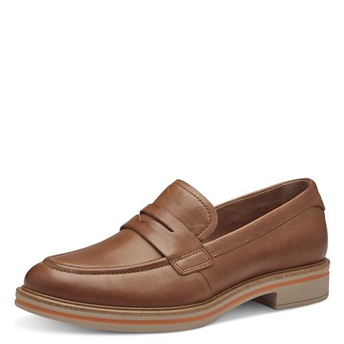 Se Tamaris 124307-42 Kvinde Camel Loafers Str 42 - hos Magasin ved Magasin