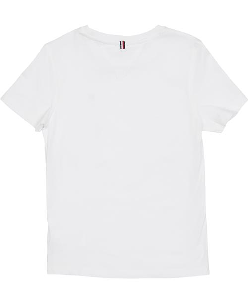 Tommy Hilfiger Tshirt Str 3 år / 98 cm - Hvid Kortærmede T-shirts Bomuld hos Magasin