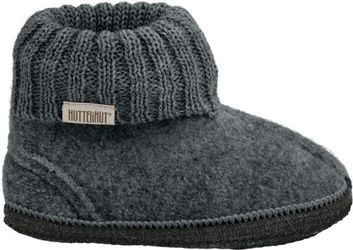 Se Huttelihut Slippers Wool Medium Grey Melange Hjemmesko Str 29 - Uld hos Magasin ved Magasin