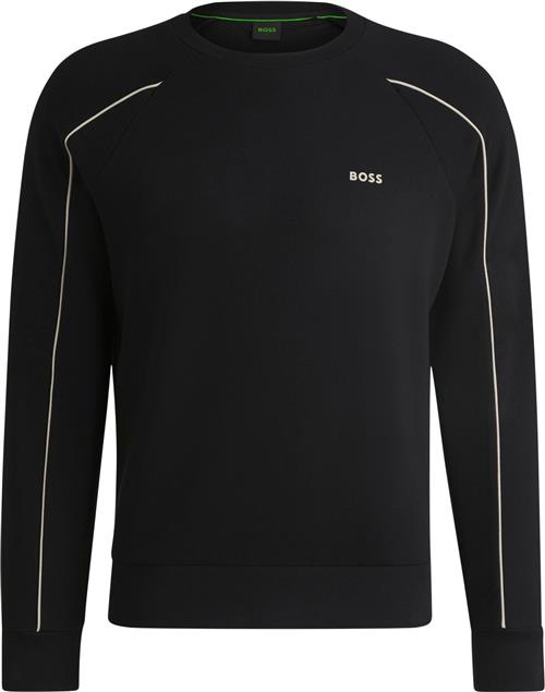 BOSS Salbo 1 Mand Sort Sweatshirts Str M - hos Magasin