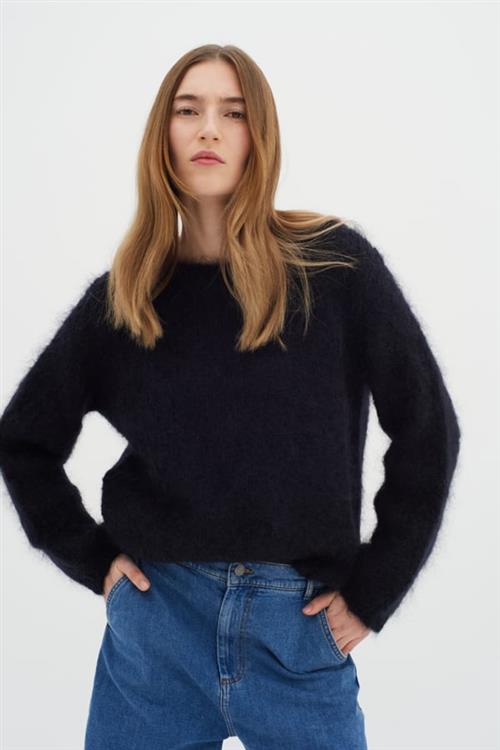 InWear Petraiw Pullover Kvinde Black Sweaters Str M/L - hos Magasin