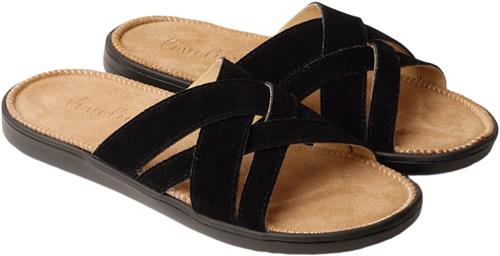 Lovelies SA Trinxa Kvinde Black Flade Sandaler Str 41 - hos Magasin