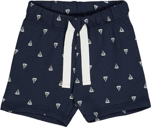 Müsli by Green Cotton Sailboat Shorts Baby Str 68 - Night Blue/balsam Cream Shorts & Bloomers Bomuld hos Magasin